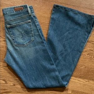 AG wide leg jeans